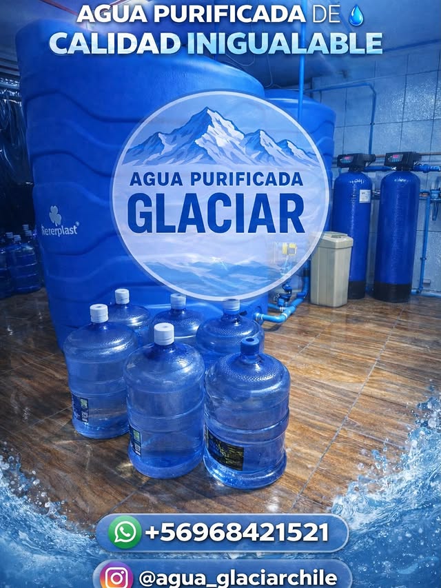 Bidones Agua Glaciar